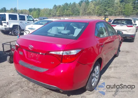 2016 Toyota Corolla Le z USA, uszkodzony, nr VIN 2T1BURHEXGC540019